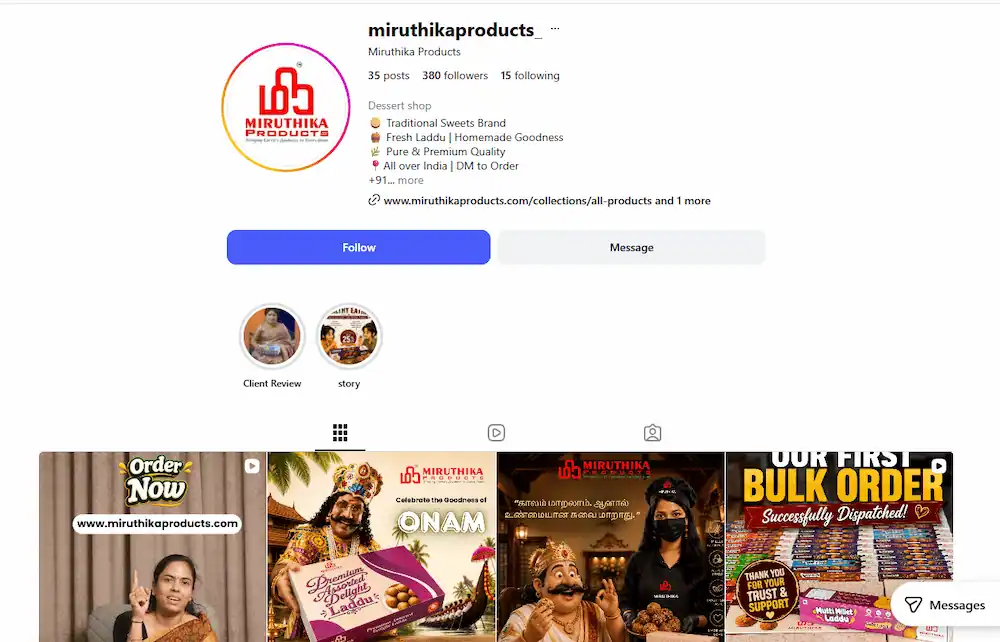 Miruthika Products - SMM
