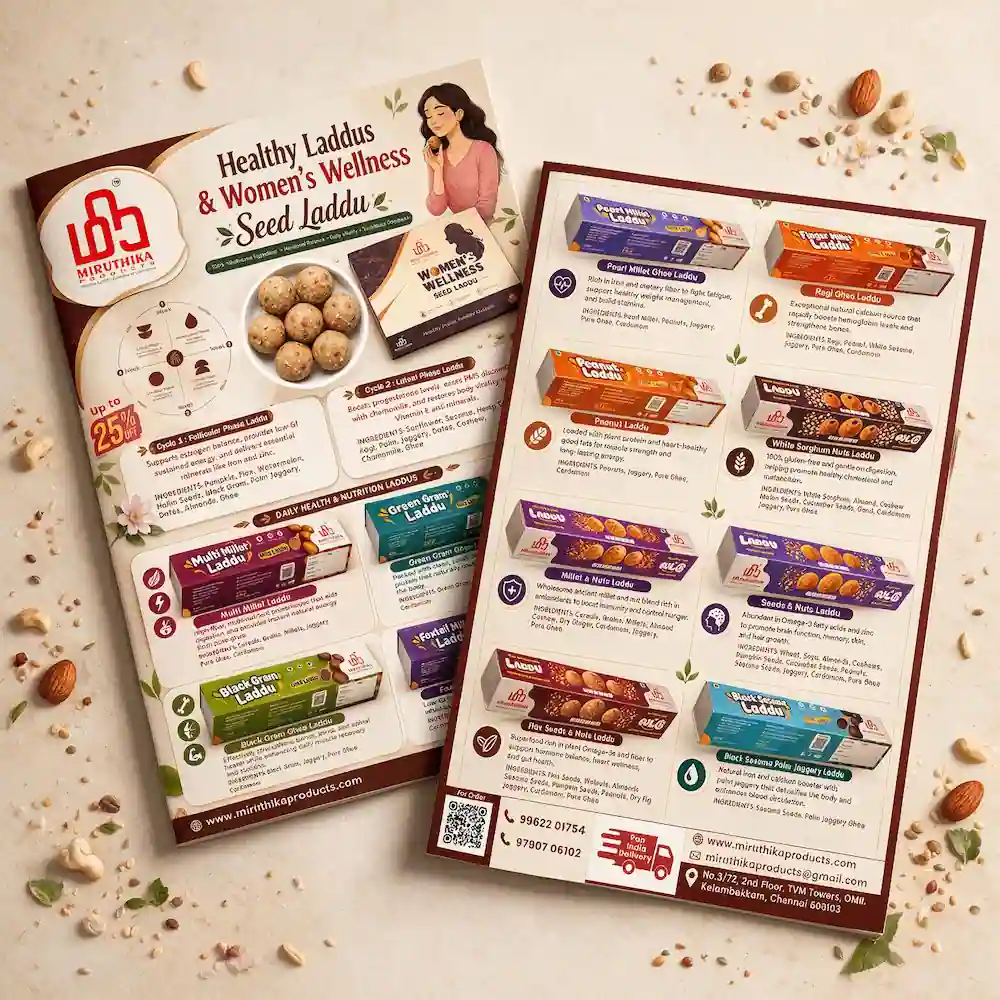 Miruthika Product Flyer