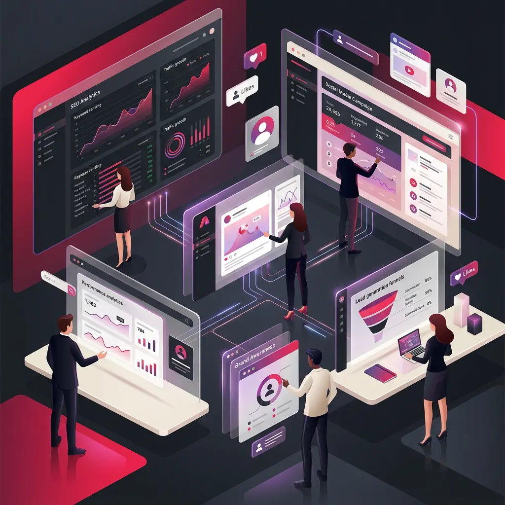 Outreach and lead generation services in Chennai featuring customer targeting, performance marketing, email campaigns, social media outreach, and business growth solutions.