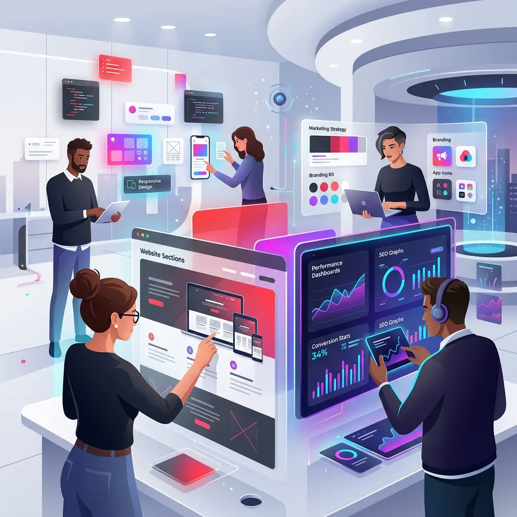 Professional web design and development company in Chennai creating responsive, SEO-friendly, and high-performing business websites for startups and growing brands.